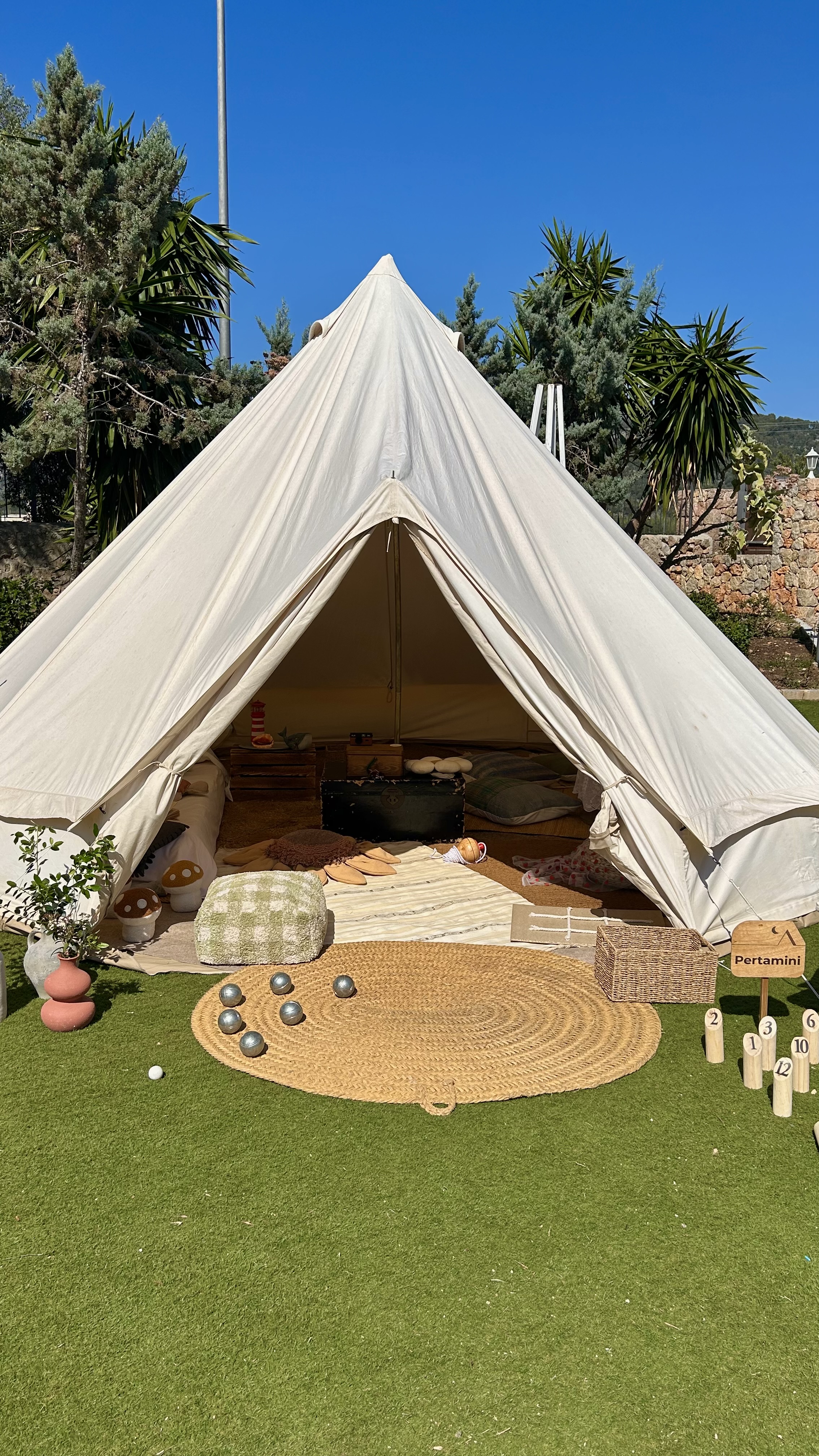 Little x The Glamping — Tienda sensorial